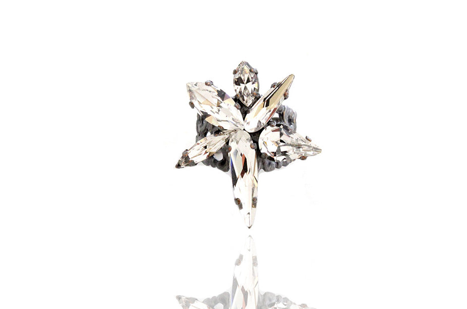 CRYSTAL ASTERI RING MINI