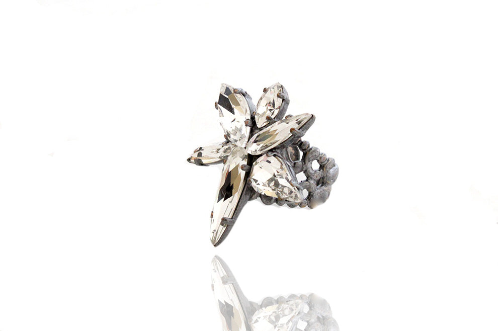 CRYSTAL ASTERI RING MINI