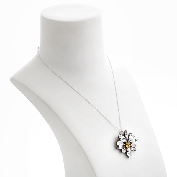 CRYSTAL DAISY NECKLACE