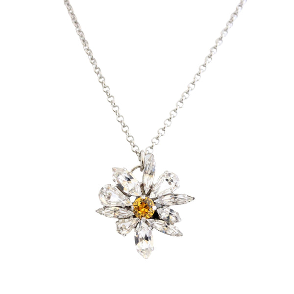 CRYSTAL DAISY NECKLACE